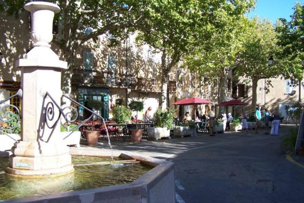 Gîte provençal indépendant avec piscine chauffée : LE SUY BIEN Flayosc Exterior foto