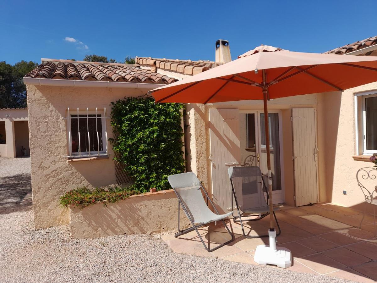 Gîte provençal indépendant avec piscine chauffée : LE SUY BIEN Flayosc Exterior foto
