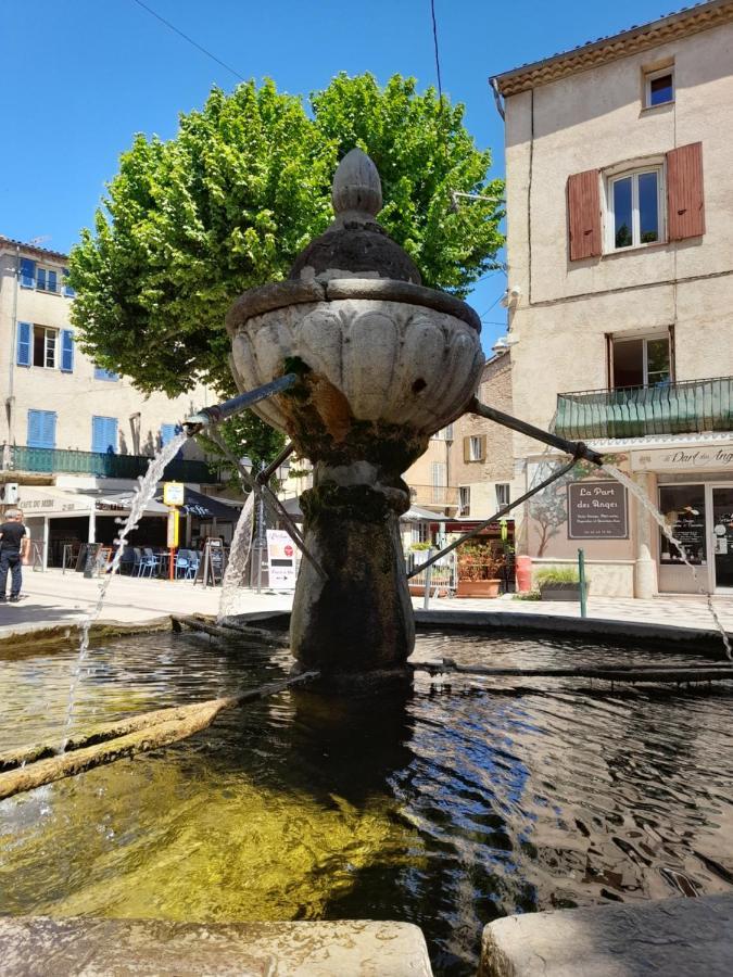 Gîte provençal indépendant avec piscine chauffée : LE SUY BIEN Flayosc Exterior foto